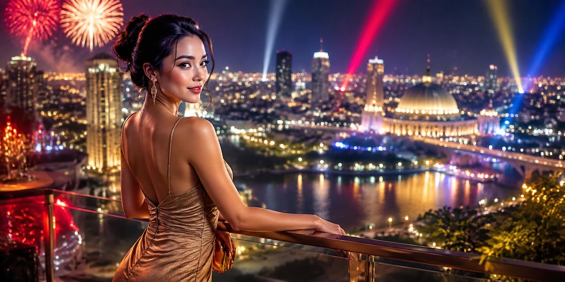 Premium entertainment setting in Putrajaya for i1malaysia VIP members enjoying a casino experience